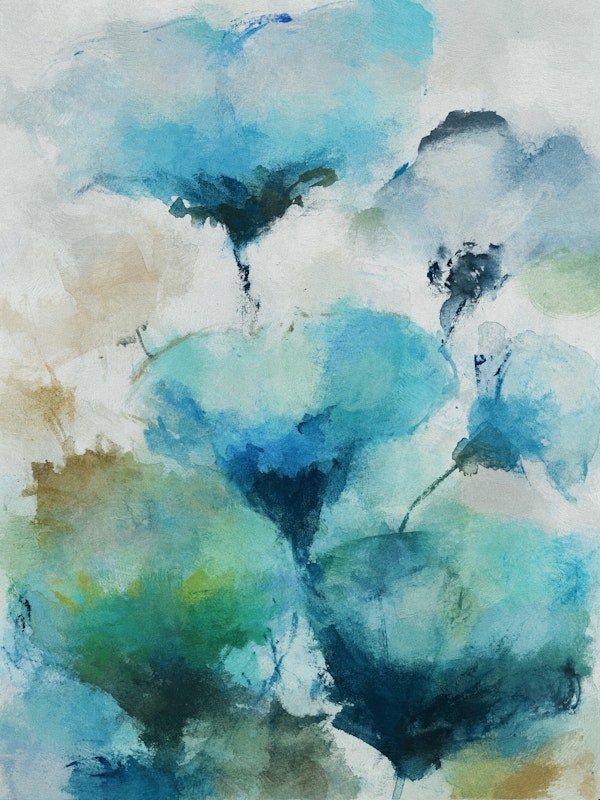 Blue Floral 2
