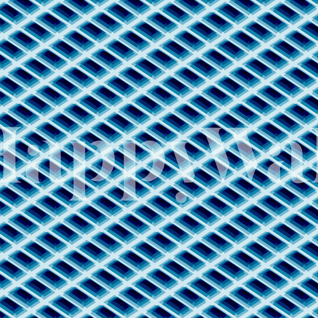 Jewels Saphire Blue wallpaper in a room