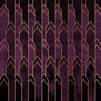 Pretty Purple Plum Geometry carta da parati