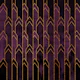 Pretty Purple Plum Geometry
