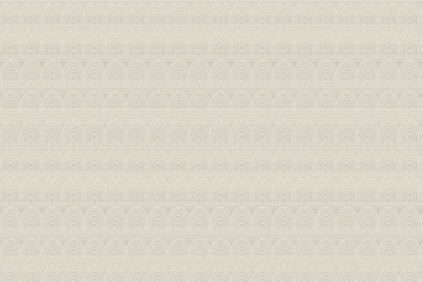 Moiree Pattern Ornament White