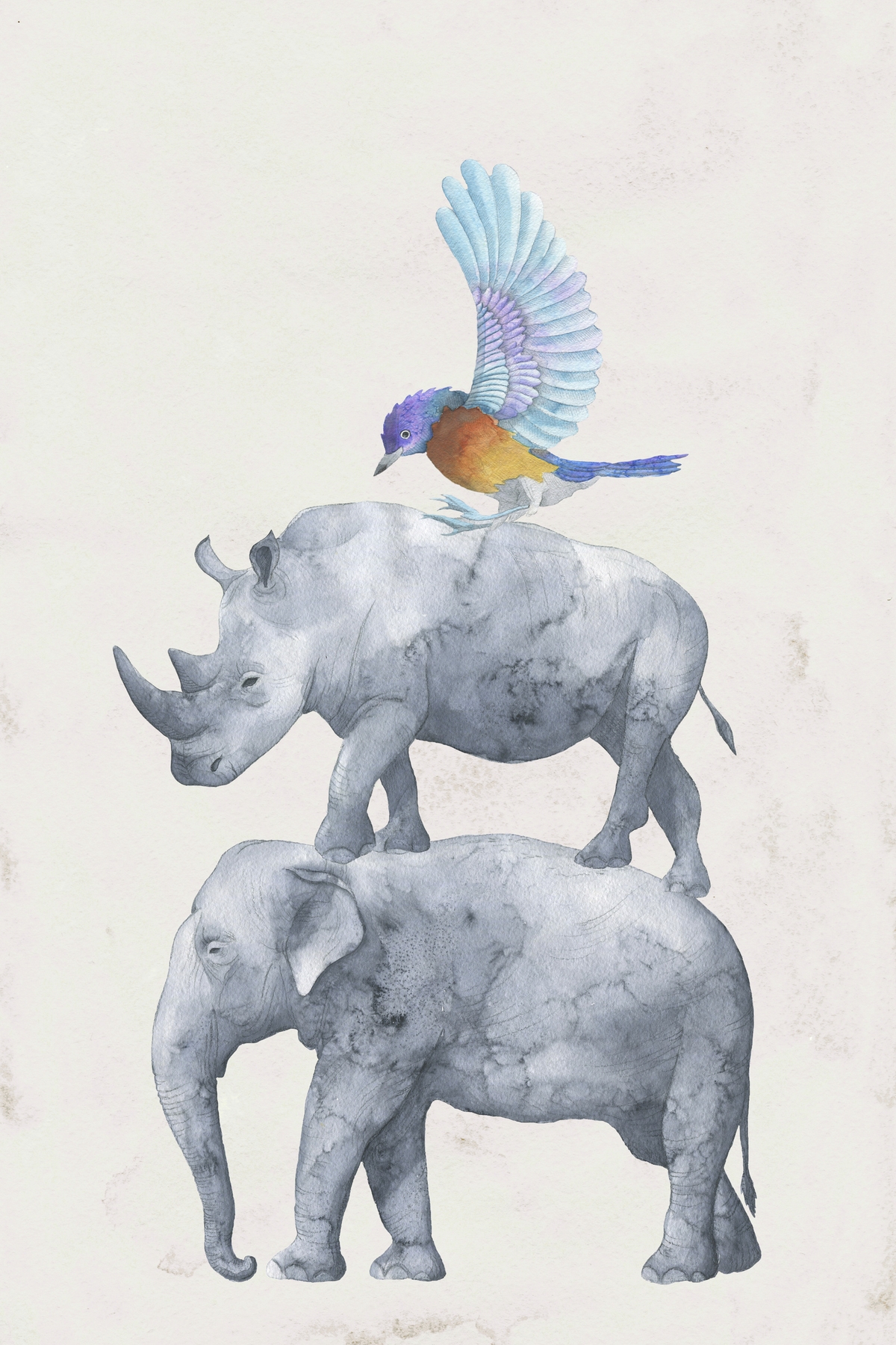 Buy African Wildlife wall mural Free US shipping at