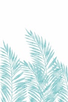 Palm Leaves Island Paradise wallpaper