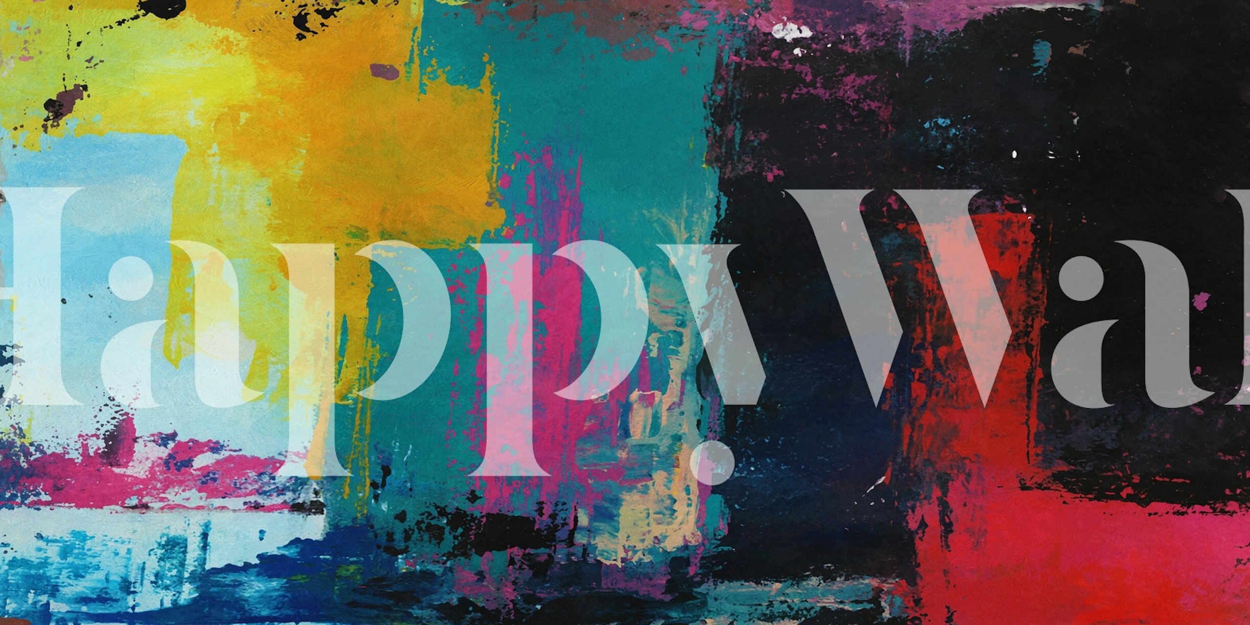 Rustic Geometric 4 tapetti modernissa huoneessa