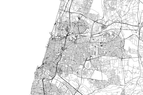 Tel Aviv-Yafo Map