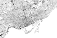 Toronto Map tapeta
