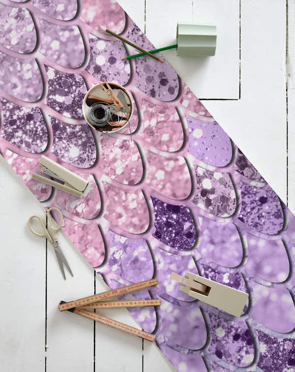 Mermaid Scales Unicorn 1 wallpaper roll
