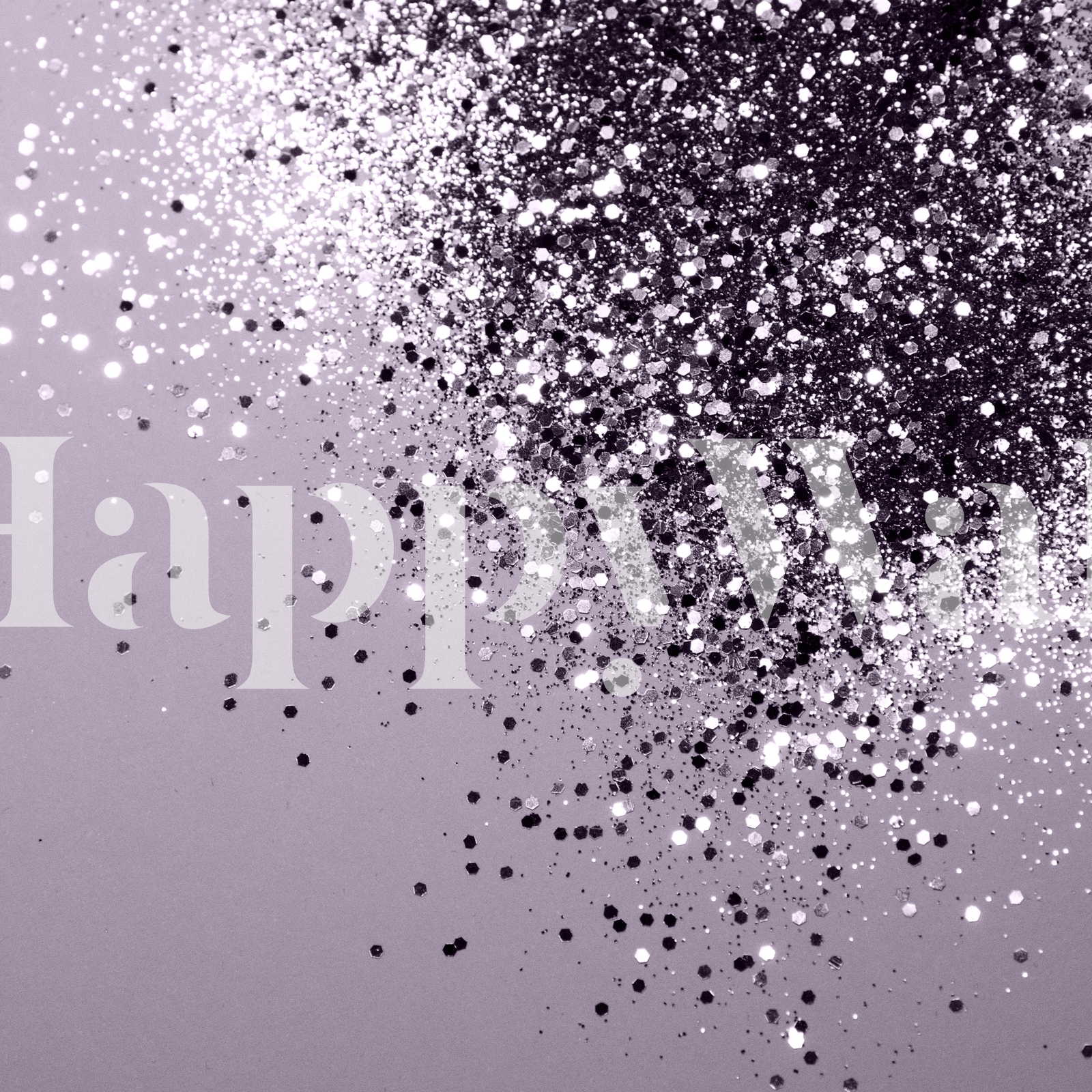 Sparkling Lavender Glitter 1 tapet | Fototapet - Happywall