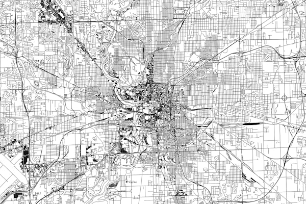 Indianapolis Map