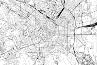 Milan Map tapete
