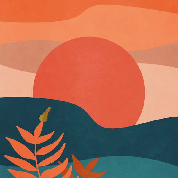 A tropical landscape 1