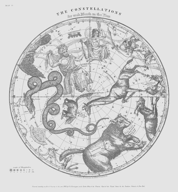 The Constellations Map - Aster