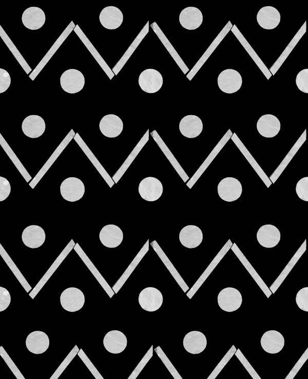 Minimal CutOuts Chevron Dots 2