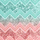 Summer Vibes Glitter Chevron 1