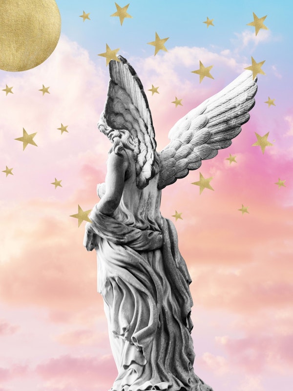 Marble Angel Starry Sky 1