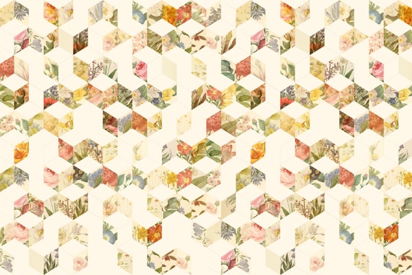 Flower Pattern Losanges