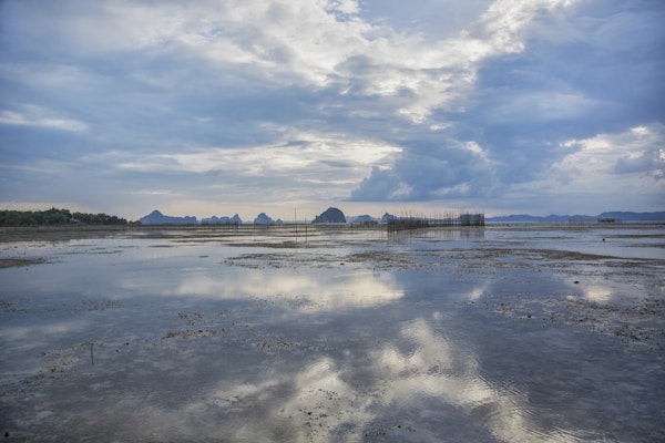 Shallow Lagoon In Thailand