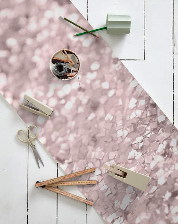 Blush Glitter Dream 1 wallpaper roll
