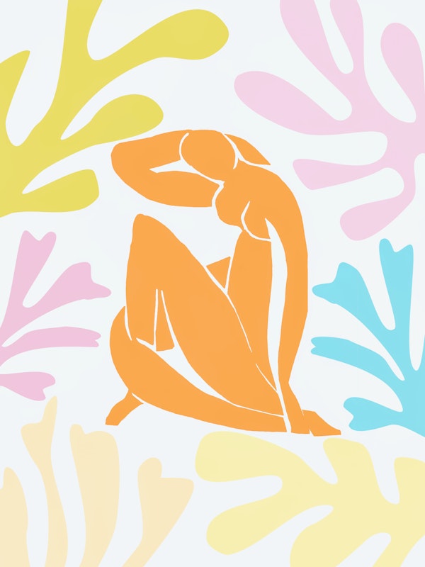 Matisse Inspired Summer Beach