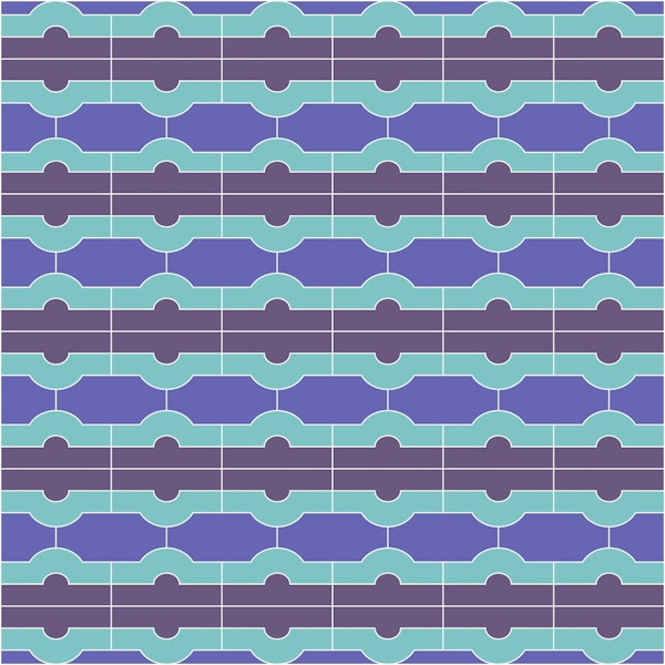 Very Peri Purple Blue Retro