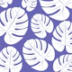 Palm Leaves Very Peri White
