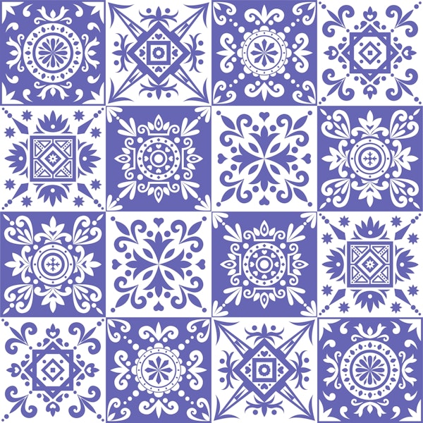 Moroccan Very Peri Oriental