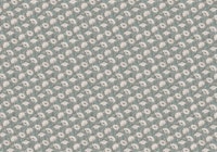 Poppies in blue beige rust wallpaper