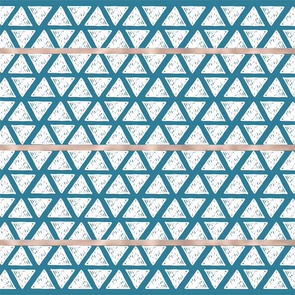 Teal White Triangle Grid mod