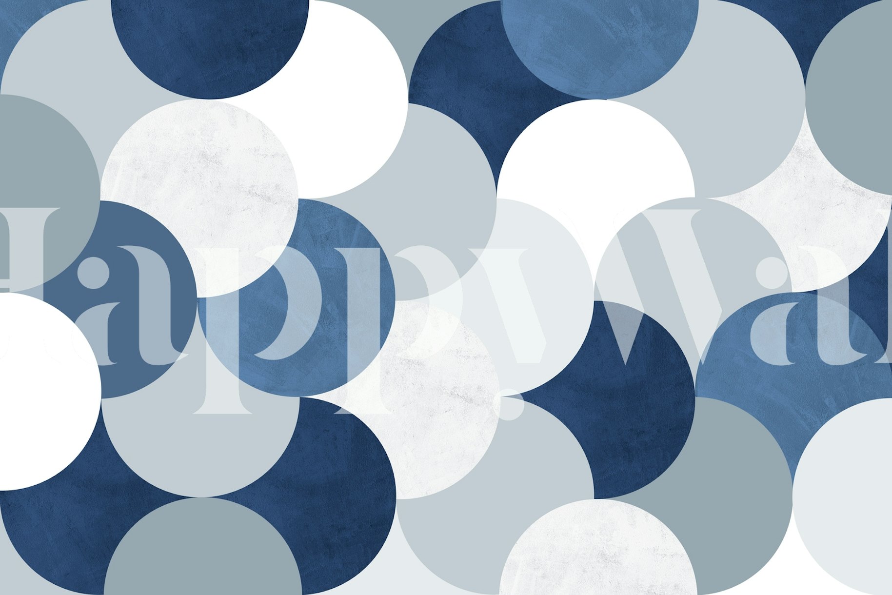 Circle Abstract Wall Wallpapers - Happywall