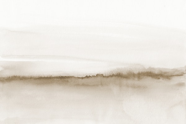 Sepia watercolor landscape