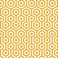 Geometric Hexagon Gold Grid wallpaper
