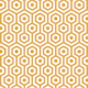 Geometric Hexagon Gold Grid
