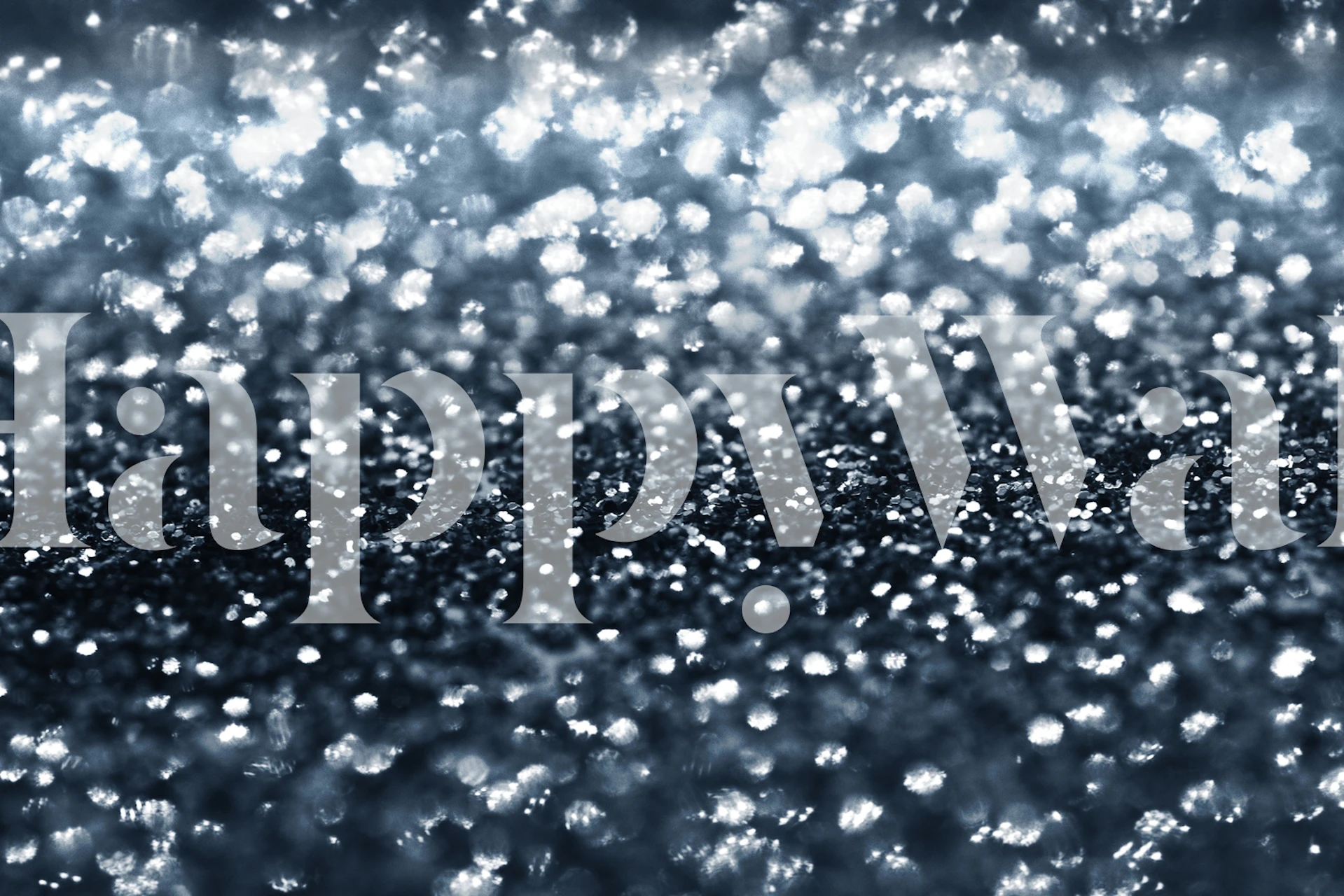 Navy blue glitter pattern wallpaper with shimmering effects