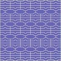Very Peri Geometric Pattern wallpaper