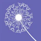Scandi Dandelion Very Peri