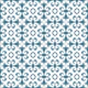 Teal Mexican Wall Ornament