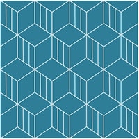 Dark Green Teal Jade Cubes tapetit