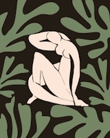 Jungle Girl Henry Matisse Style ταπετσαρία