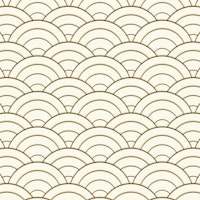 Golden Art Deco tapet