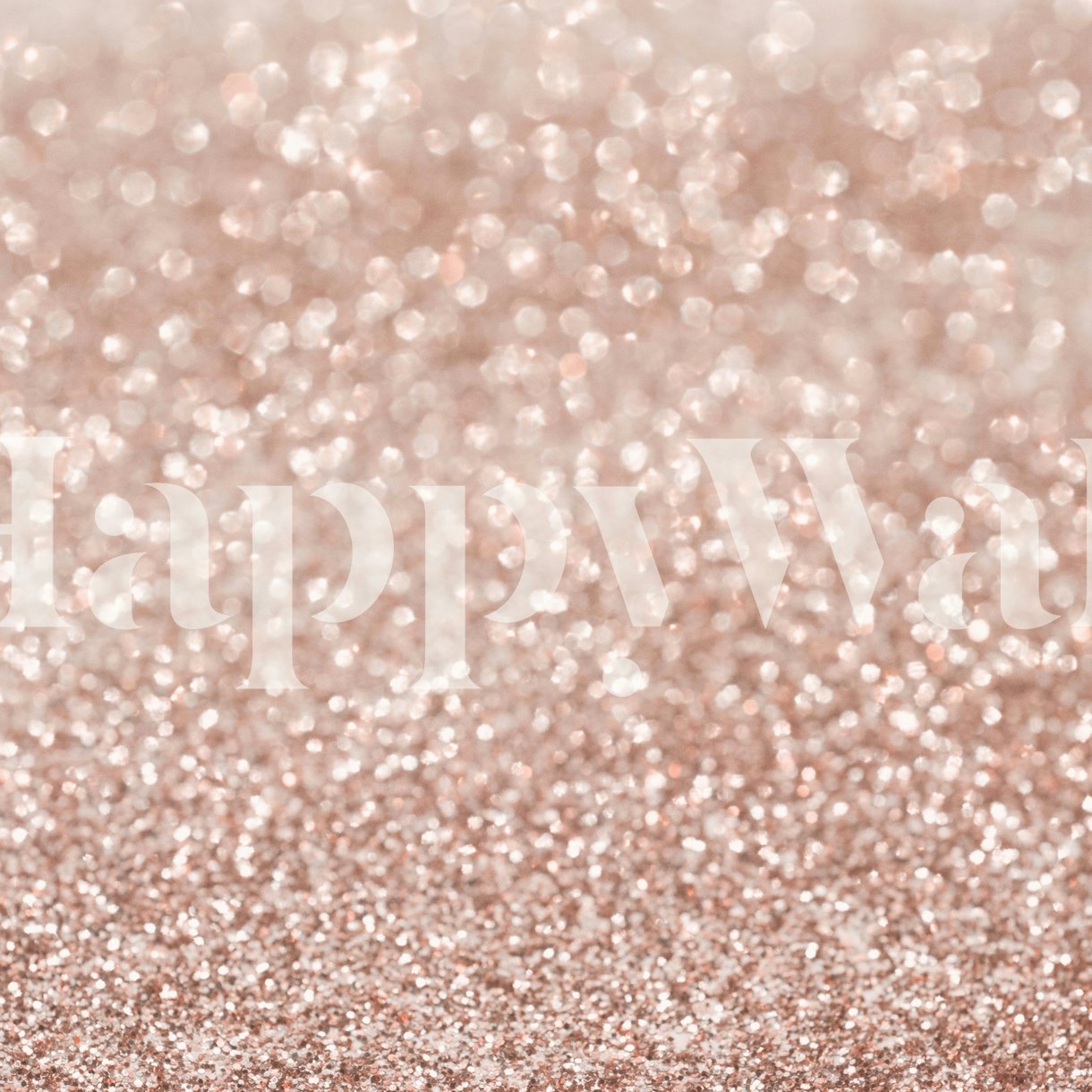 Sparkling Rose Gold Blush 2 Wallpaper | Happywall