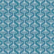 Plant Ornament Teal Minimal
