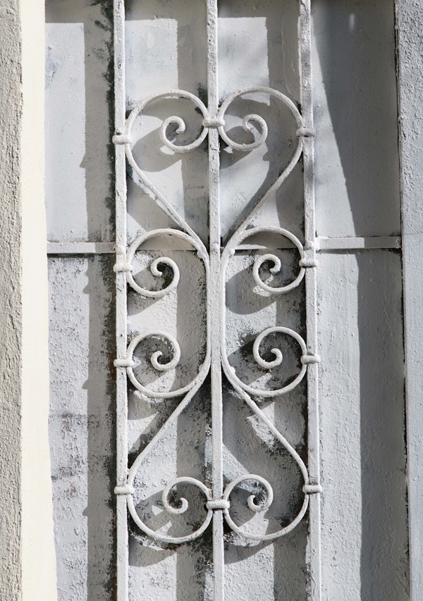 Minimal Greek Door Decor 1