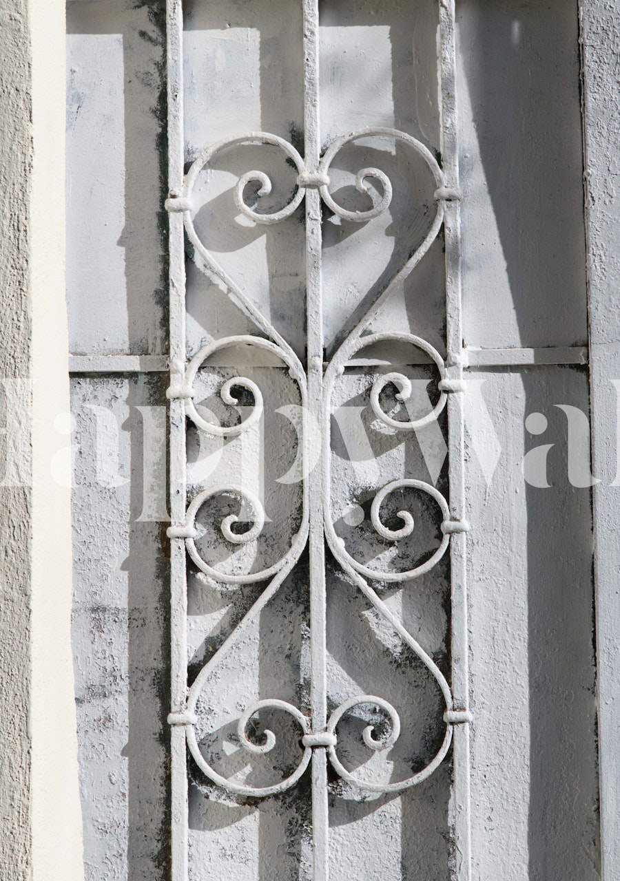 Minimal Greek Door Decor 1 em um quarto