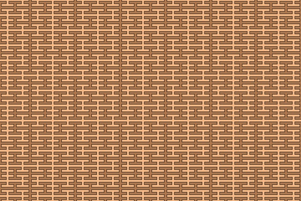 Ethno Glyphs Terracotta 1