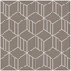 Geometric Cubes Latte Taupe