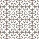 Moroccan Taupe White Oriental