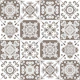 Alhambra Taupe White Mexican