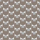 Retro Mod Taupe Circle Pattern