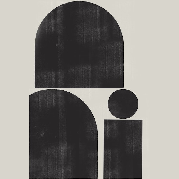 Geometric Balance Mid Century