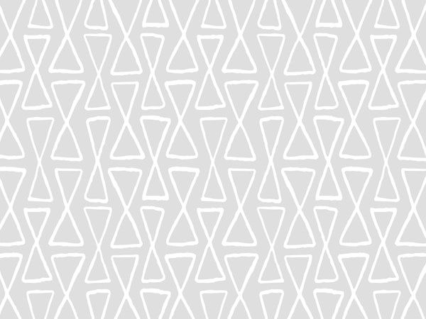 Hourglass white grey